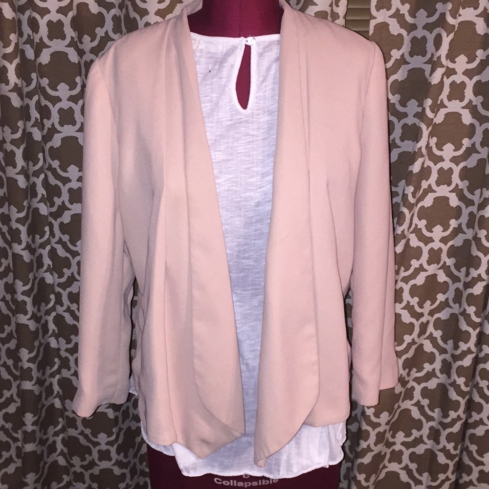 LC blush blazer